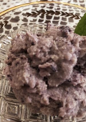 ブルーベリーの豆腐ジェラート-レシピのメイン写真