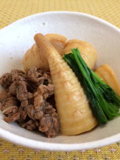 筍と牛肉の煮物-レシピのメイン写真