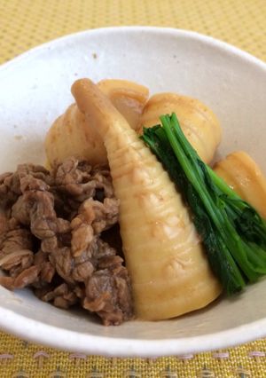 筍と牛肉の煮物-レシピのメイン写真