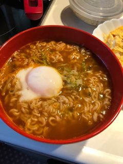 キャベツたっぷり辛ラーメン-レシピのメイン写真