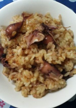 超簡単♪ホタルイカの炊き込みご飯-レシピのメイン写真