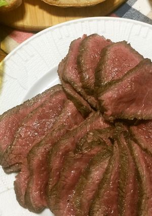 【時短！】フライパンで作るローストビーフ-レシピのメイン写真