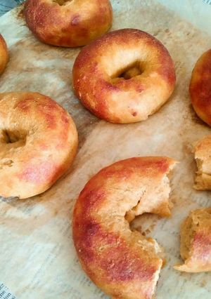 糖質制限！大豆粉ベーグル-レシピのメイン写真