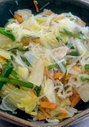 春雨の炒め物-レシピのメイン写真