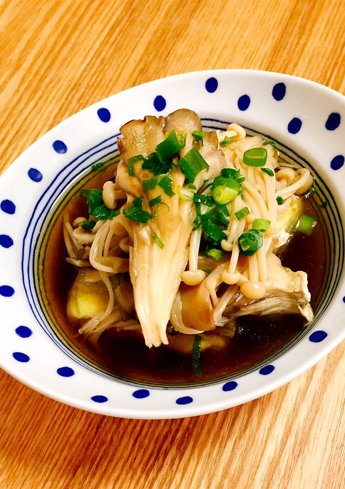 えのきと舞茸の揚げ出し豆腐-レシピのメイン写真