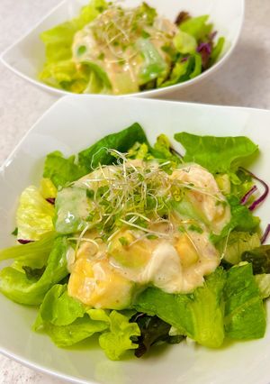 湯葉とアボカドのクリーミーサラダ-レシピのメイン写真