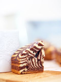 チョコレートゼブラケーキ-レシピのメイン写真