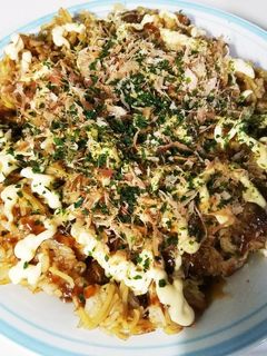 オム焼きそば 簡単かさまし-レシピのメイン写真