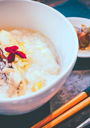95℃ 深い味わい 鶏手羽の中華粥-レシピのメイン写真