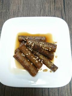 ひと口ごぼうの甘酢煮-レシピのメイン写真
