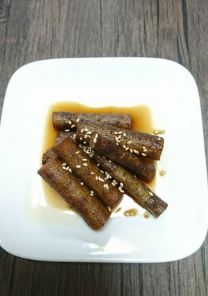 ひと口ごぼうの甘酢煮-レシピのメイン写真