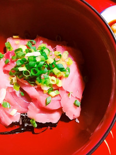 お値打ちマグロのサクで。おウチde鉄火丼-レシピのメイン写真