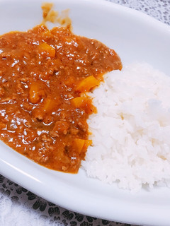とっても簡単!キーマ風カレーライス♬-レシピのメイン写真