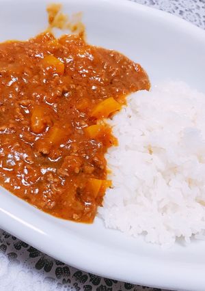 とっても簡単！キーマ風カレーライス♬-レシピのメイン写真