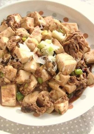 豚肉と豆腐の甘味噌炒め-レシピのメイン写真