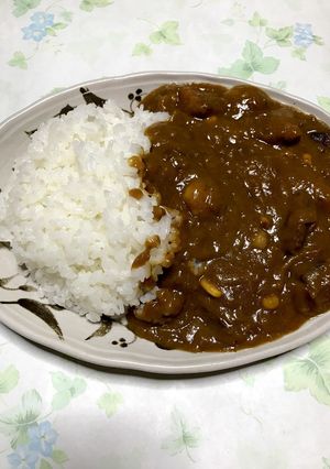 カレーライス。ジャワカレー中辛じゃ辛いよ-レシピのメイン写真