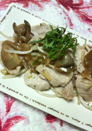 ✿ザーサイ＆もやしと❀豚薄切り肉の✿炒め-レシピのメイン写真
