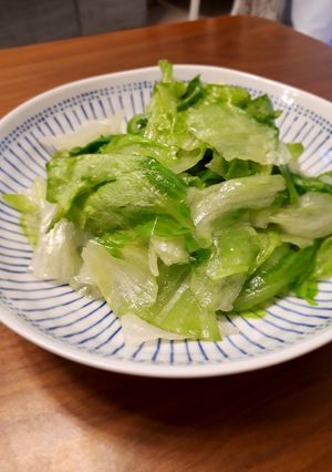レタス炒め　大量消費-レシピのメイン写真