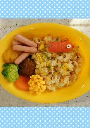 こどもの日☆こいのぼりキャラプレート❤-レシピのメイン写真