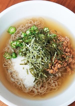 ネバ旨トリオ♪ふるる冷麺-レシピのメイン写真