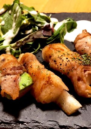 長芋とアボガドの豚肉巻き-レシピのメイン写真