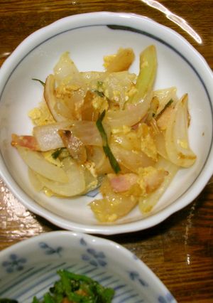 たまねぎとベーコンの炒め物-レシピのメイン写真
