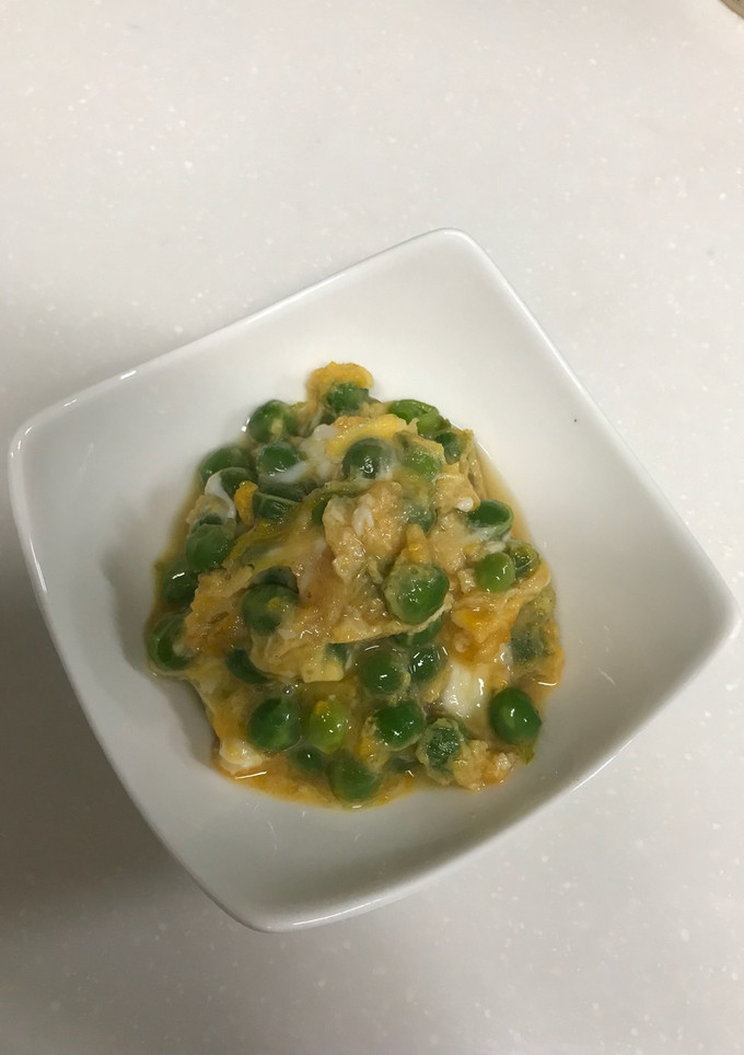 えんどう豆の卵とじ-レシピのメイン写真