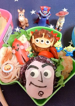 キャラ弁トイストーリー★バズライトイヤー-レシピのメイン写真