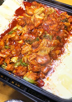 あつあつトロトロチーズタッカルビ-レシピのメイン写真