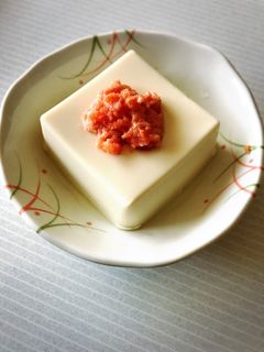 5分de明太子豆腐-レシピのメイン写真
