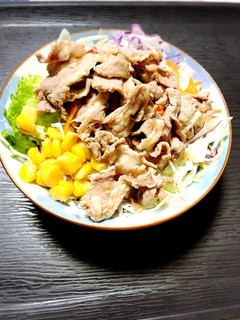 豚しゃぶサラダパスタ-レシピのメイン写真