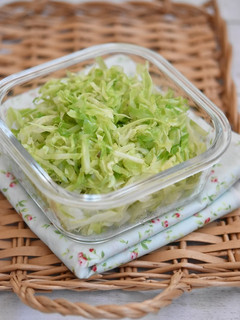 レンジでオイルキャベツ【半調理】-レシピのメイン写真