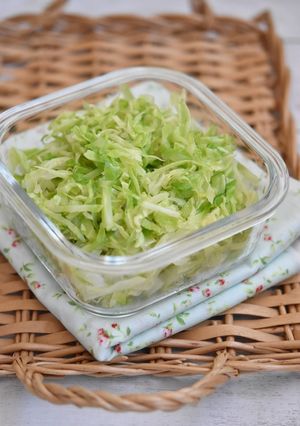 レンジでオイルキャベツ【半調理】-レシピのメイン写真