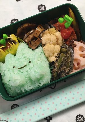 すみすみ。ざっそうのキャラ弁-レシピのメイン写真