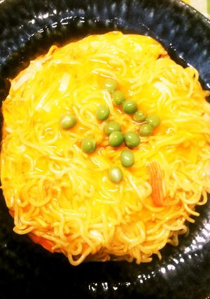 (オムそば＋そば飯)×中華＝天津そば飯♪-レシピのメイン写真