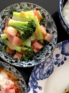 ブロッコリーとトマトの酢の物-レシピのメイン写真