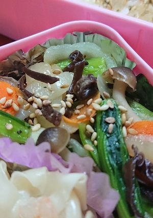 木耳入り☆カット→冷凍ストック☆野菜炒め-レシピのメイン写真