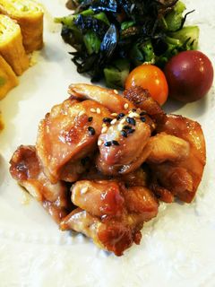 お弁当用 鶏の照り焼き(もも肉)-レシピのメイン写真