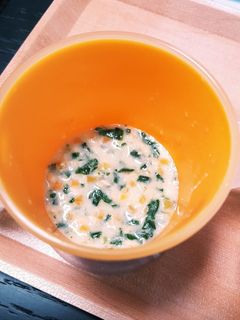鮭と野菜のミルクシチュー❁離乳食中期~-レシピのメイン写真