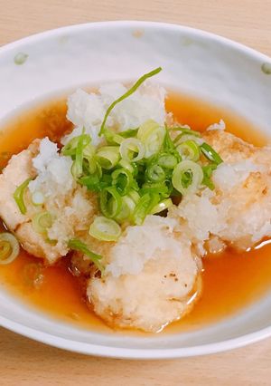 居酒屋さんの揚げ出し豆腐♡-レシピのメイン写真