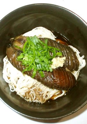なす素麺♪簡単そうめんつゆの作り方-レシピのメイン写真