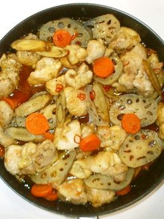 根野菜の南蛮漬け♪簡単鶏肉南蛮漬けのタレ-レシピのメイン写真