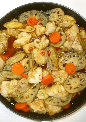 根野菜の南蛮漬け♪簡単鶏肉南蛮漬けのタレ-レシピのメイン写真