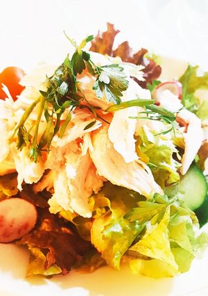 低温調理で鶏胸肉を柔らかヘルシーに❤-レシピのメイン写真