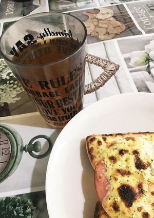 簡単なチーマヨクリームとハムのトースト-レシピのメイン写真