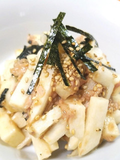 3分cook③☆長芋のツナポンサラダ✧-レシピのメイン写真