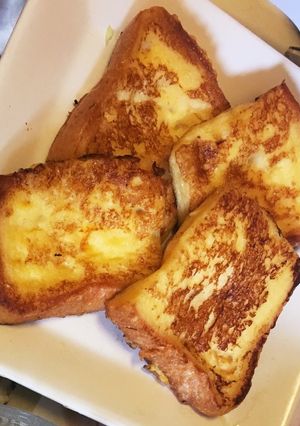簡単フレンチトースト（甘さ控えめ）-レシピのメイン写真