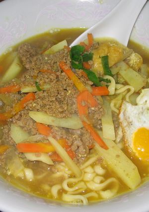 具だくさんカレーうどん-レシピのメイン写真