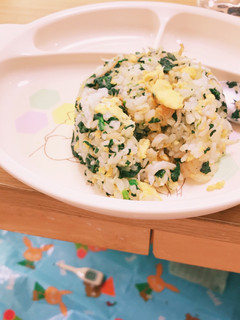 幼児食に!しらすチャーハン-レシピのメイン写真