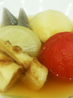 冷やしおでん トマトの酸味でさっぱりと!-レシピのメイン写真